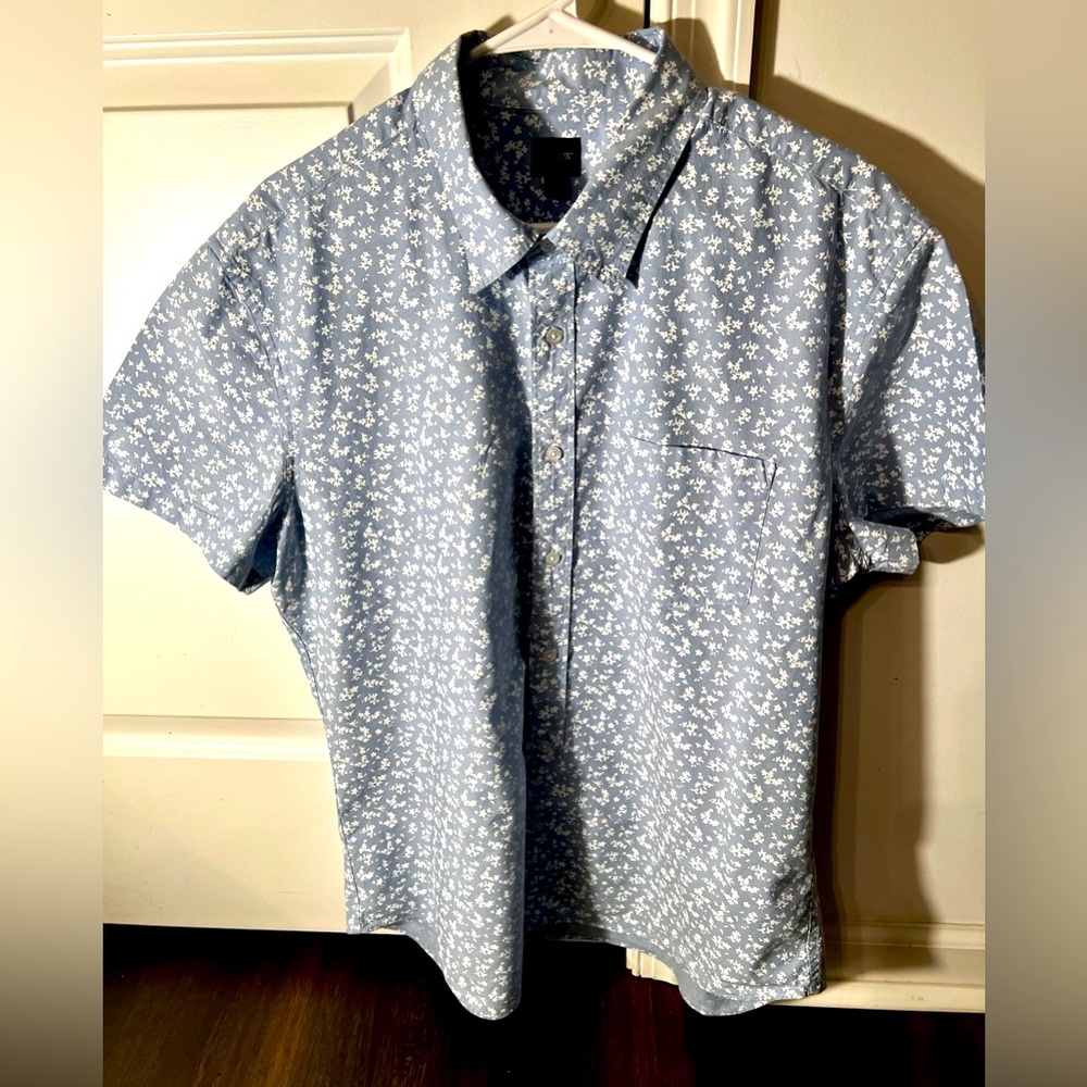 J.Crew short sleeve button down.